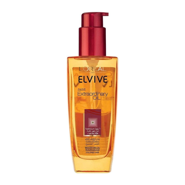 L'Oreal, Elvive Serum, for colored hair, with precious flower oil, and UV filter,
