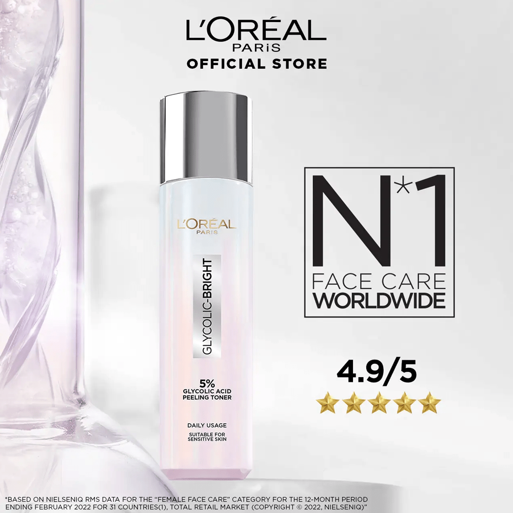 L'Oreal Glycolic Bright Brightening and Exfoliating Toner
