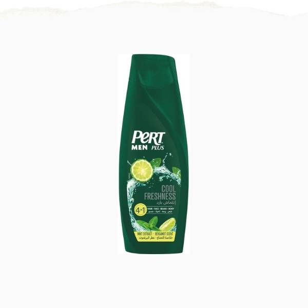 Pert Plus Shampoo, with Mint Extract and Bergamot scent, 400ml