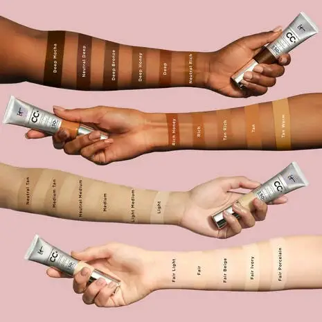 IT, CC Cream, Full Coverage, With SPF50, - Natural Medium