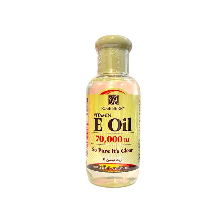 Roseberry, Pure Oil, with Vitamin E, 75 ml