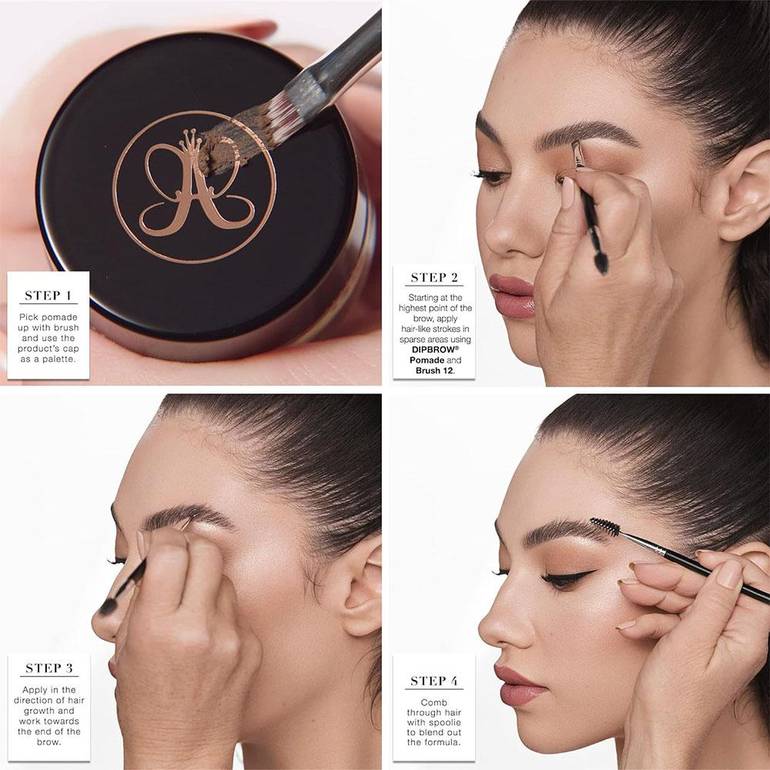 Anastasia, eyebrow gel - multiple shades