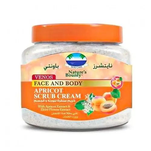 Nature's Bounty, Venus Apricot Face & Body Scrub, - 550g