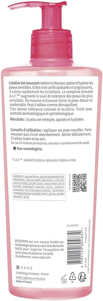 Bioderma, Keraline Cleansing Gel, for Sensitive Skin, 500 ml