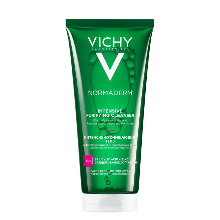  Vichy, Normaderm Cleansing Gel, for Oily and Sensitive Skin, 200ml