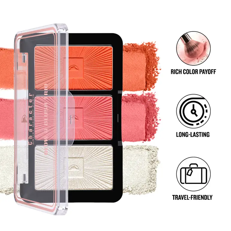 Character, Highlighter and Blush Glow Palette - CGT002