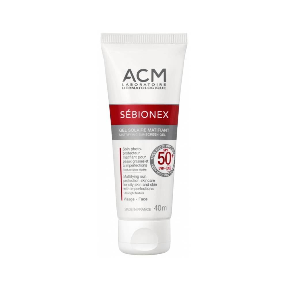 ACM, Sebionex Gel for Oily Skin, Together Protection, - SPF 50