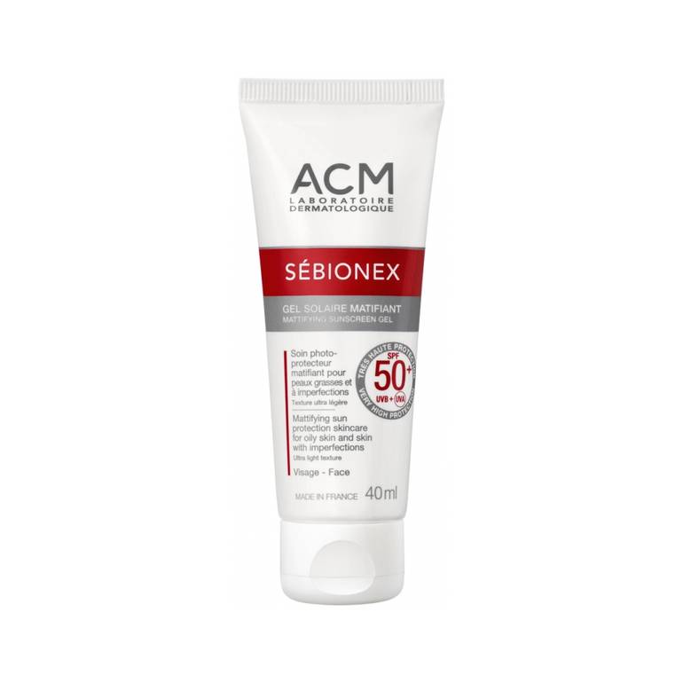 ACM, Sebionex Gel for Oily Skin, Together Protection, - SPF 50