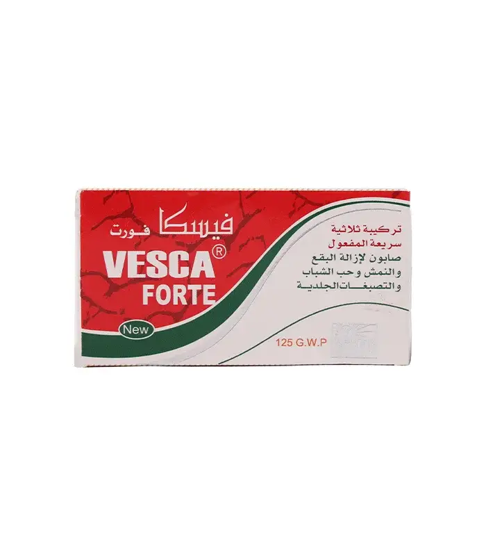 vesca Forte soap, to remove spots and acne
