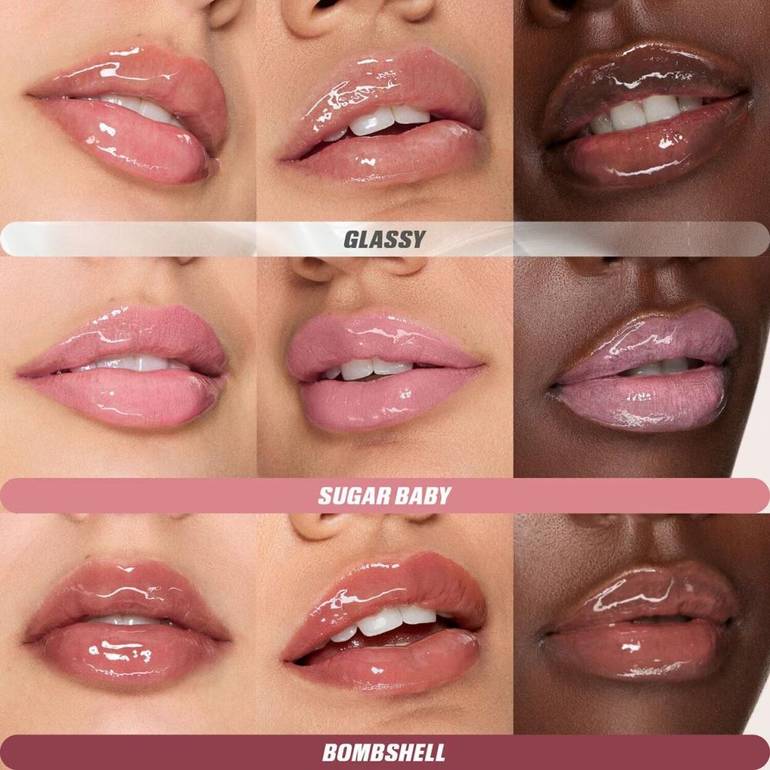 Huda Beauty, Mini Lip Gloss Set, Glossist - 3 Pieces