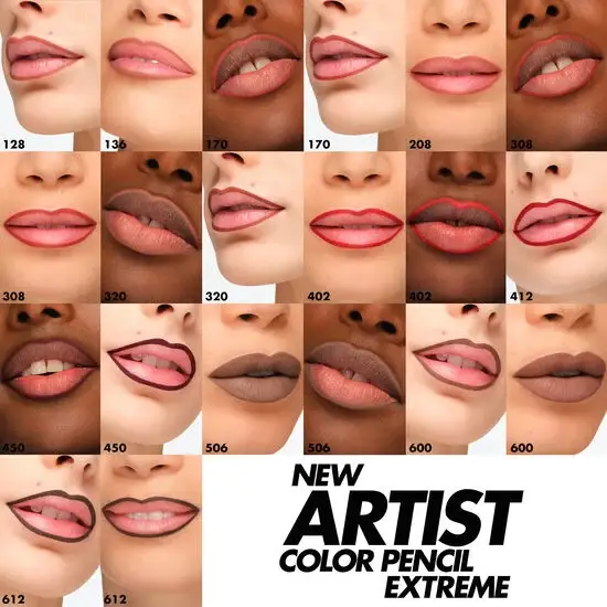 Make Up For Ever, Artist Color Pencil Extreme Multi-Shade Lip Liner