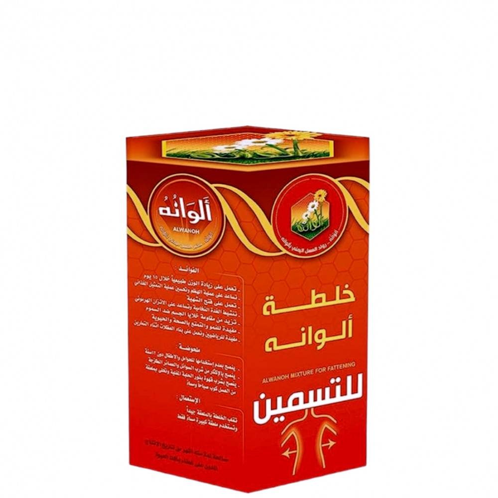 ALWANOH, Honey, nutritional, supplement, appetite, stimulant, for weight, gain, - 450 ml