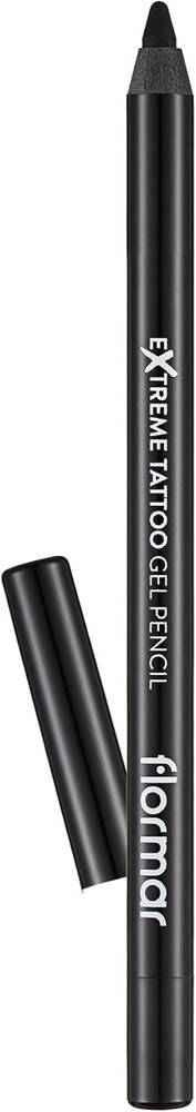 Flormar, Tattoo Gel Pen, Extreme, - 06 Onyx