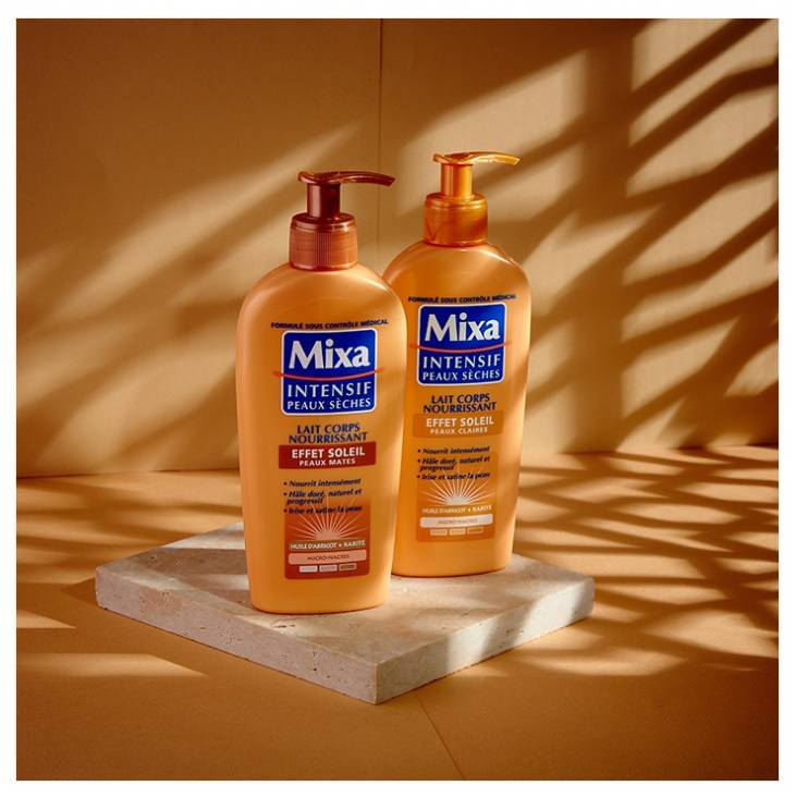 Mixa Nourishing Body Lotion with Gradual Tanning Effect for Fair Skin