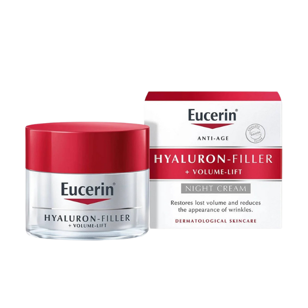 Eucerin, Hyaluron-Filler Night Cream, for skin firming and anti-wrinkle