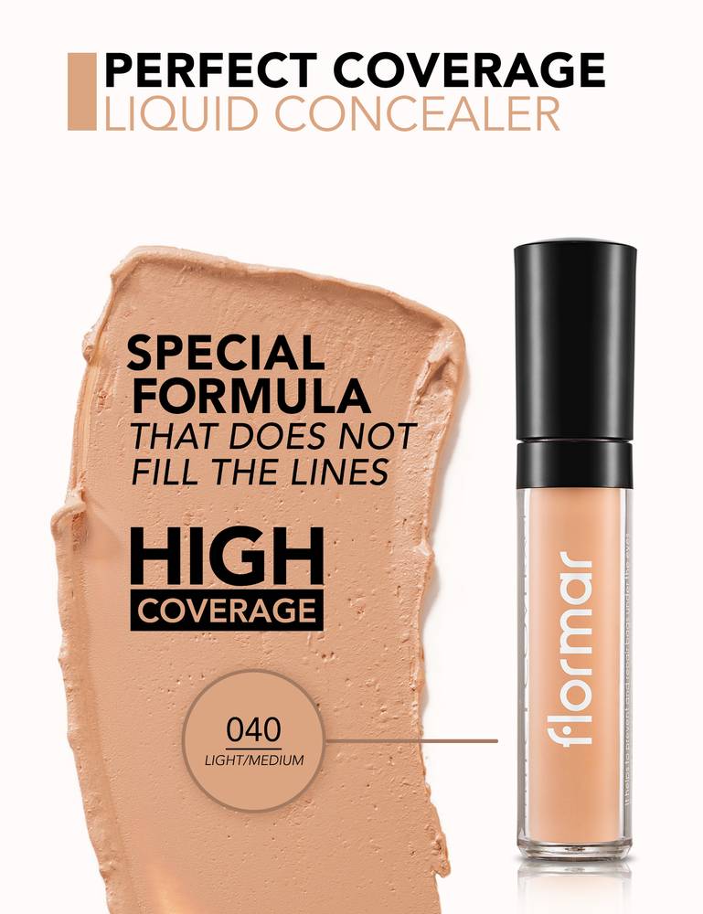 Flormar Perfect Coverage Concealer No. 40 Light Medium