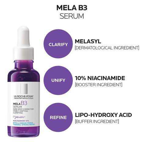 La Roche-Posay, Mela-B3 Serum for Dark Spots, with Melasil™ + Niacinamide