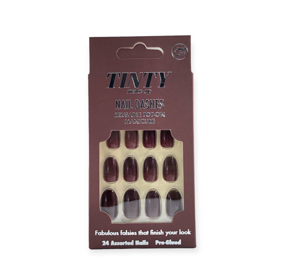 Tinty artificial nails set 24 pieces-ms2