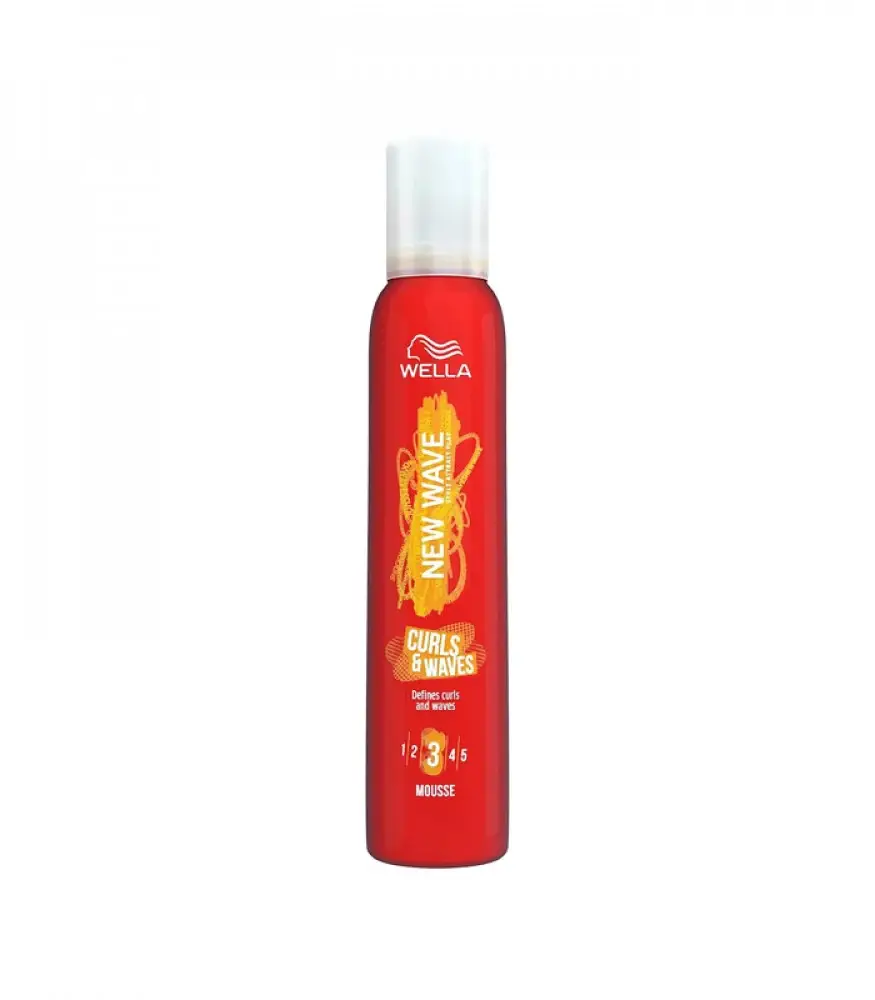 Wella, Mousse Spray, Waves, and Frizz Eraser, No. 3