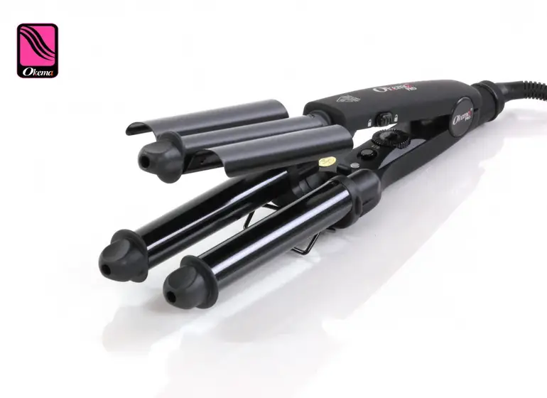 Okema, Curling and Crimping Hair Straightener, -ok707