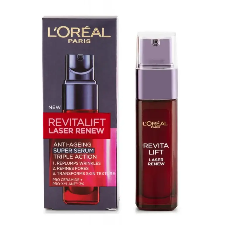 L'Oréal, Revitalift Laser x3 Anti-Wrinkle Serum, - 30ml
