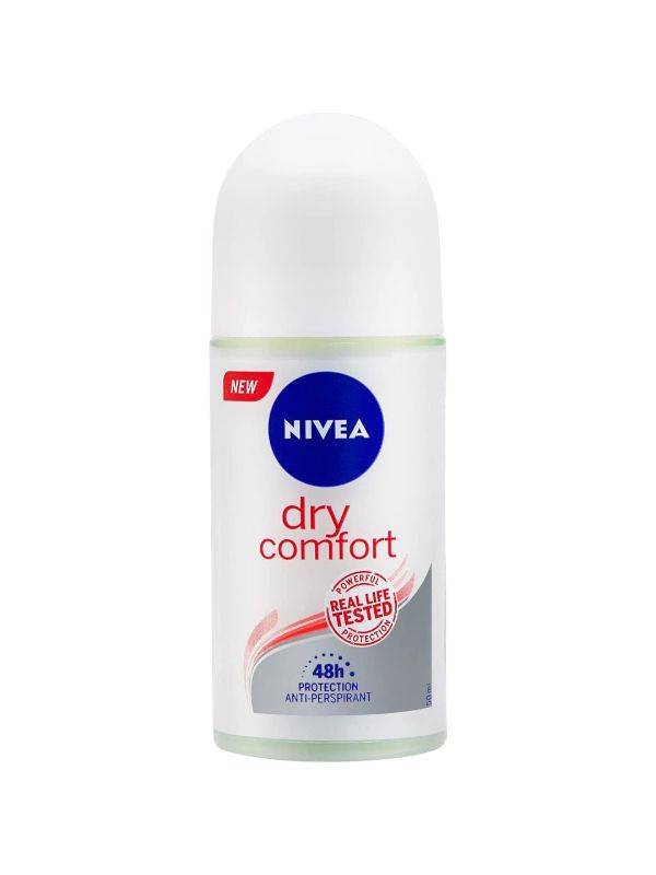NIVEA, Deodorant, Dry Comfort, Roll-On, 50ml