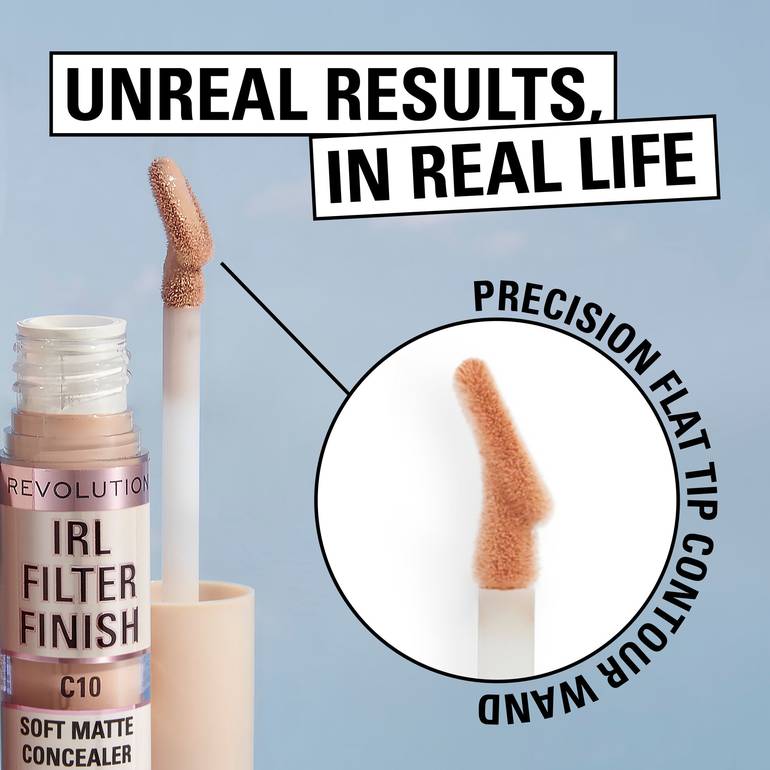 Revolution Concealer Earl Filter Soft Matte C8.5 Waterproof