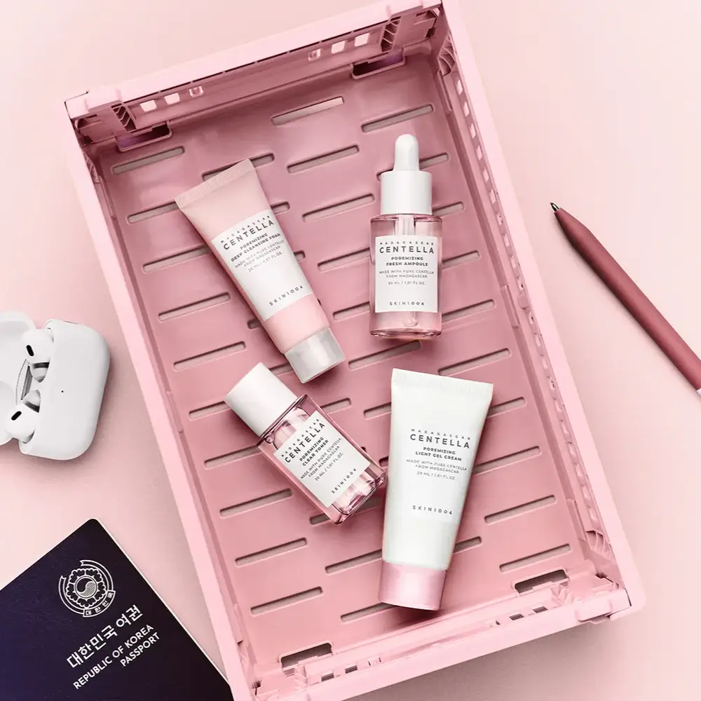 Skin1004, Pore Control Set, Mini Size - 4 Pieces
