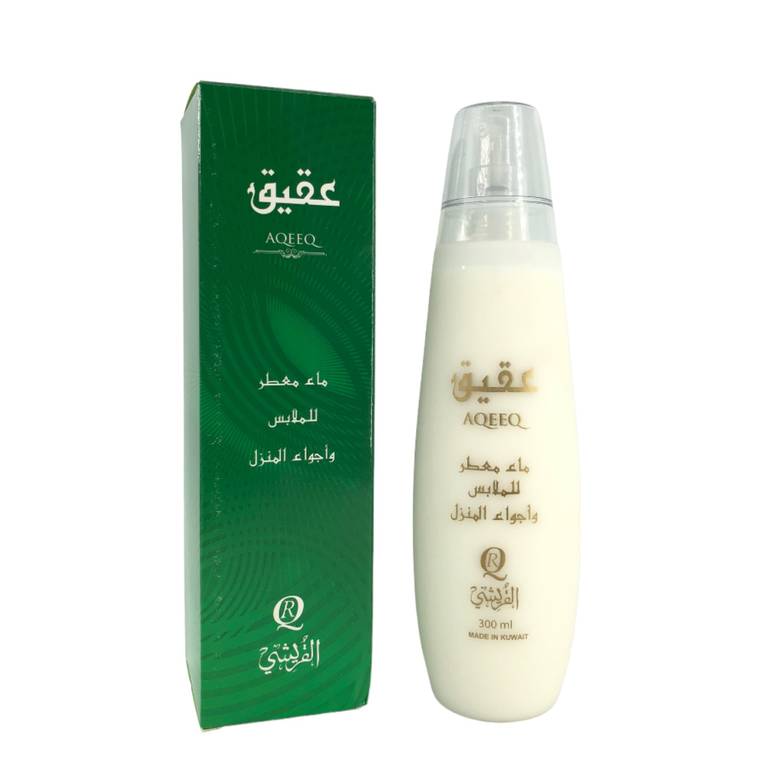 Al-Qurashi. aqeeq Air Freshener, for Clothes and Home, 300ml