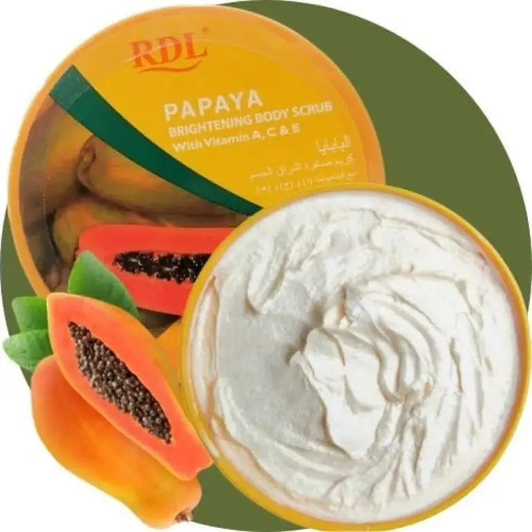RDL, Body Scrub, Papaya, Extract, 250g