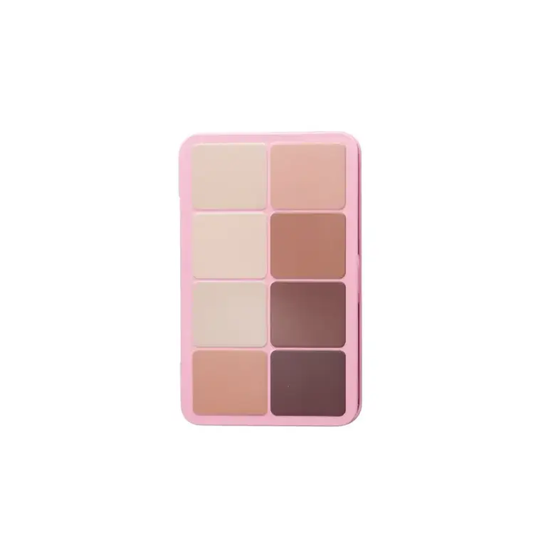 Christine, Contour & Blush Palette, - 8 Shades
