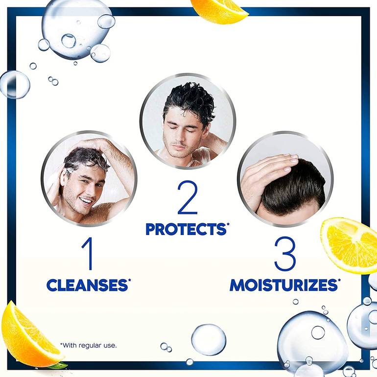 Head & Shoulders, Lemon Fresh Shampoo, for Oily Hair, 190ml