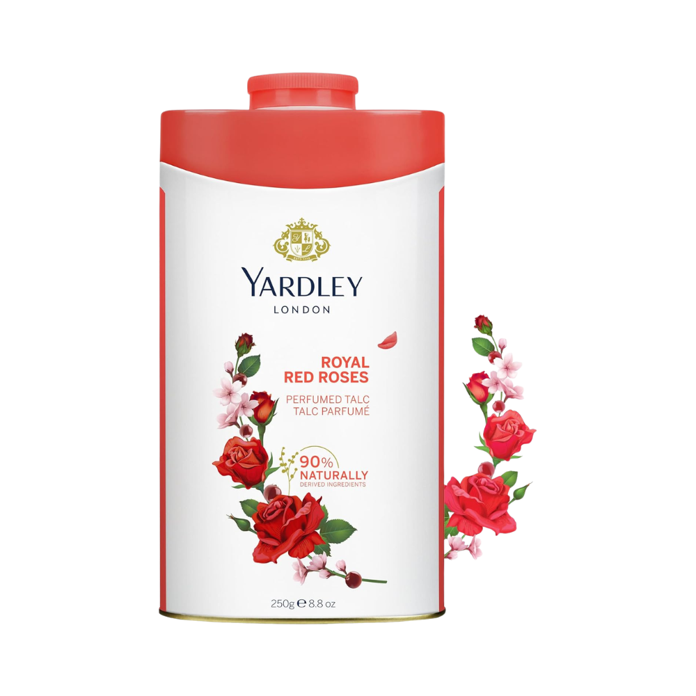 Yardley, Body Powder, Royal, Red Roses,  -250g