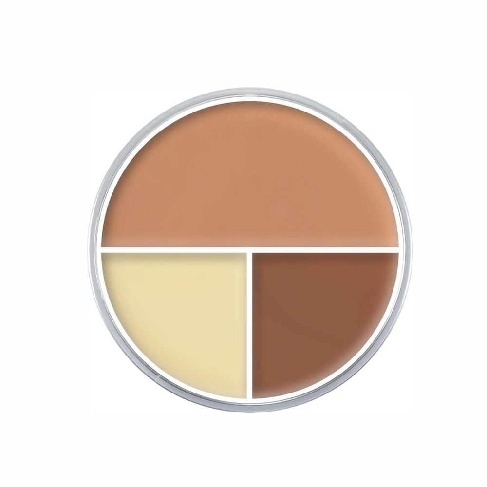 Kryolan, Ultra True Foundation, Triple, - Shade C
