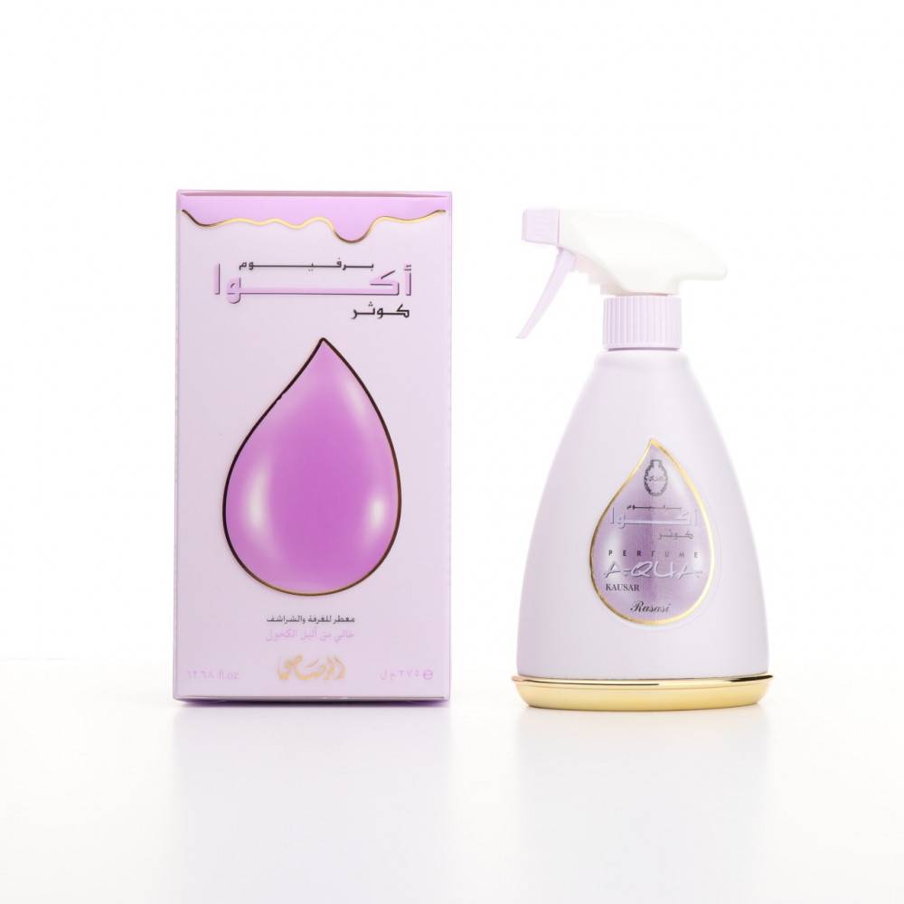 Aqua, Kawthar air freshener, for rooms and bedding,