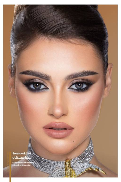 ذهب, عدسات يومية, - 8 شوارفسكي