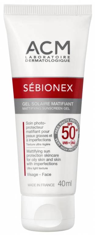ACM, Sebionex Gel for Oily Skin, Together Protection, - SPF 50