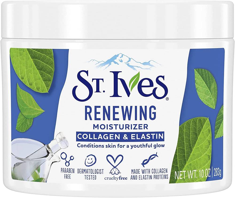 St. Ives, Moisturizing and Regenerating Cream, with Collagen and Elastin, 283g