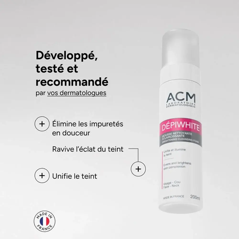 ACM, Cleansing and Whitening Foam for Skin, - 200ml