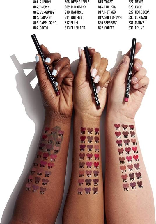 NYX, Lip Liner Pencil, - 828 Ever