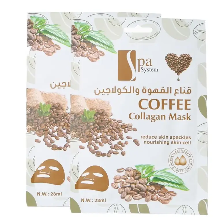 Spa System Coffee & Collagen Mask, 28ml