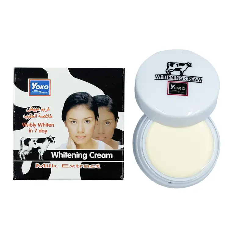 Yoko Whitening Cream, Milk Extract 