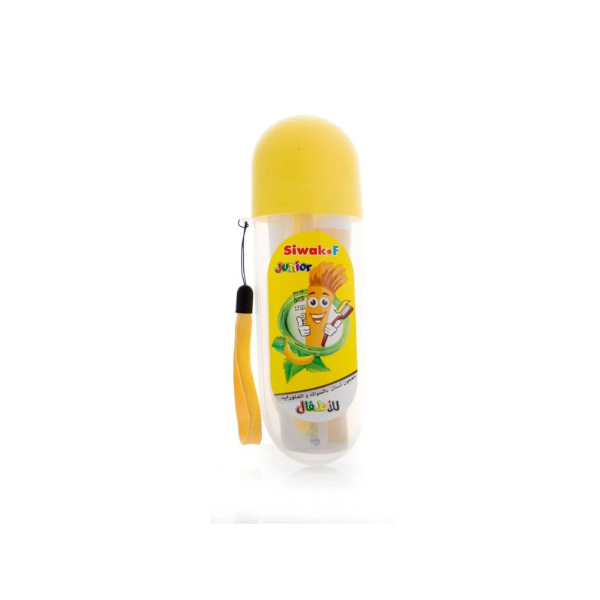 Siwak-F, Kids Toothpaste & Toothbrush Set, Banana Flavor - 50g 