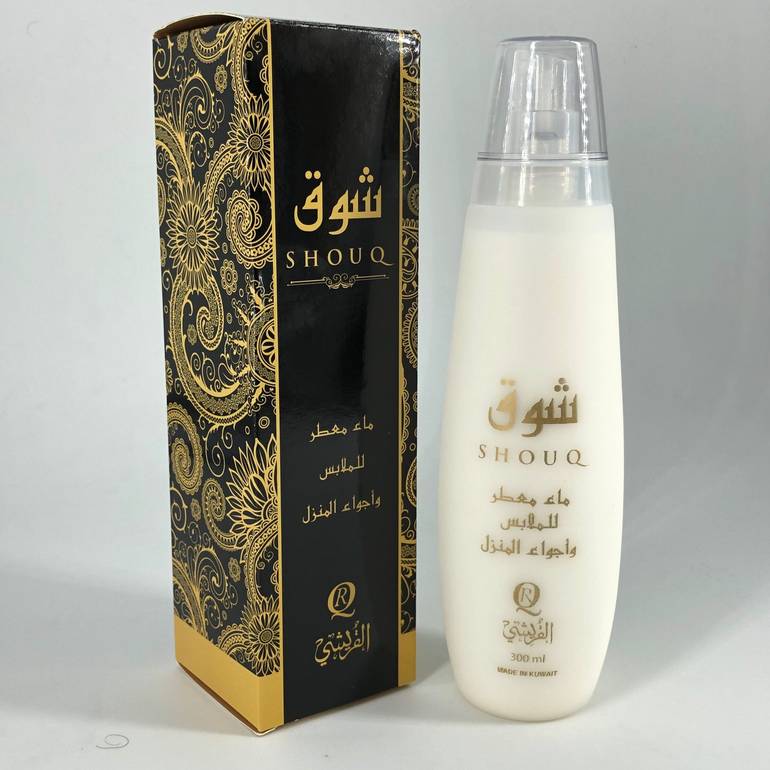 القريشي, معطر جو شوق, للملابس, وأجواء المنزل, - 300مل
