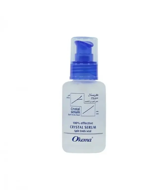 Okema, Crystal Serum, for hair protection, 60 ml