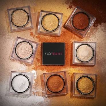 Huda Beauty Loose Setting Powder, Easy Bake Duo - Multi-Shade