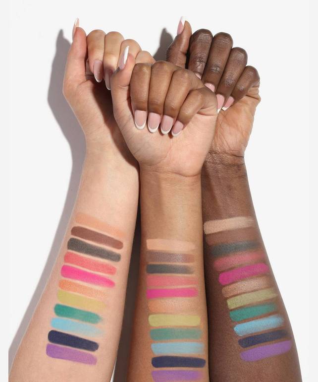 By Beauty Bye, Eyeshadow Palette, Bright Matte