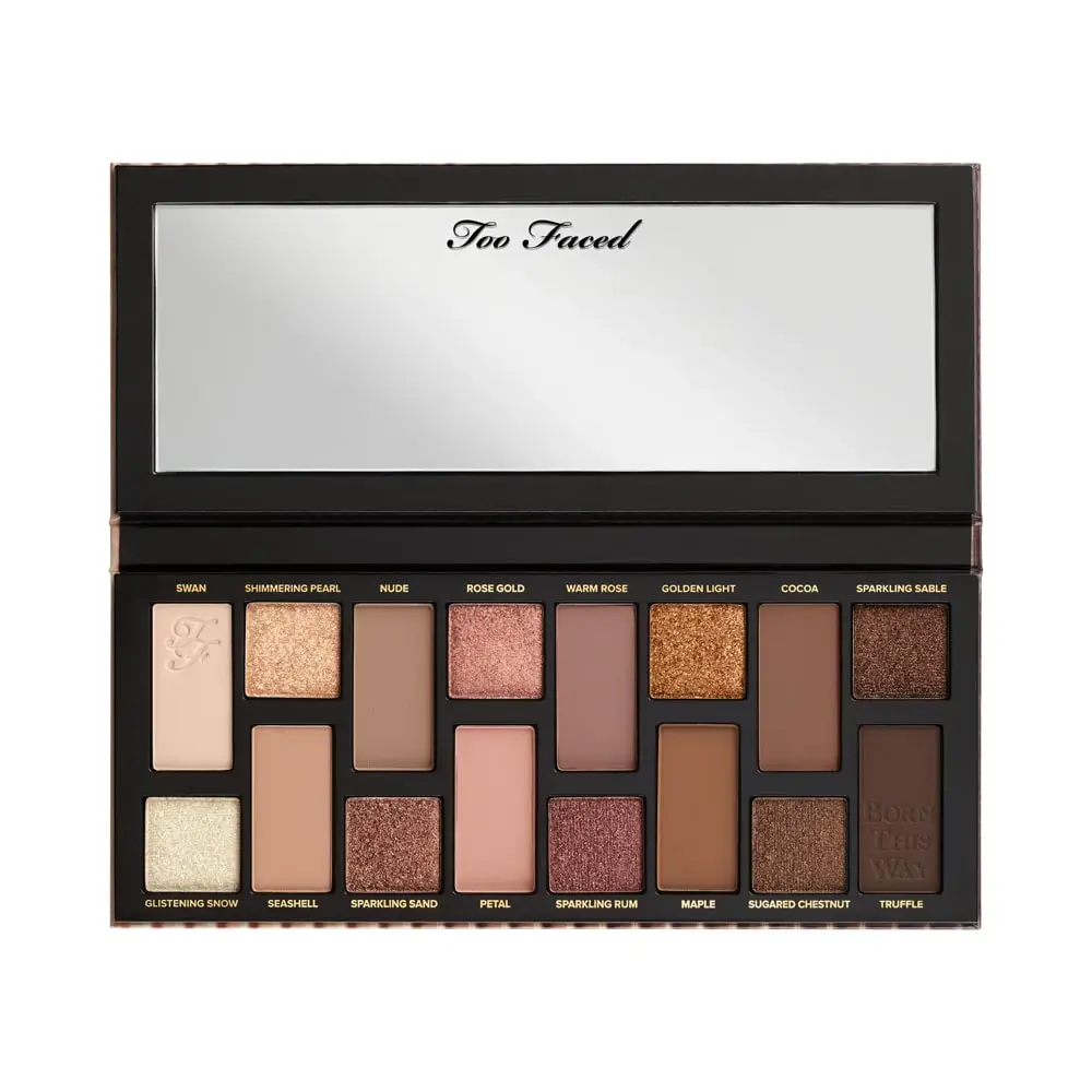 Too Faced, Born This Way, The Natural Nudes Eyeshadow Palette, 16 Colors
