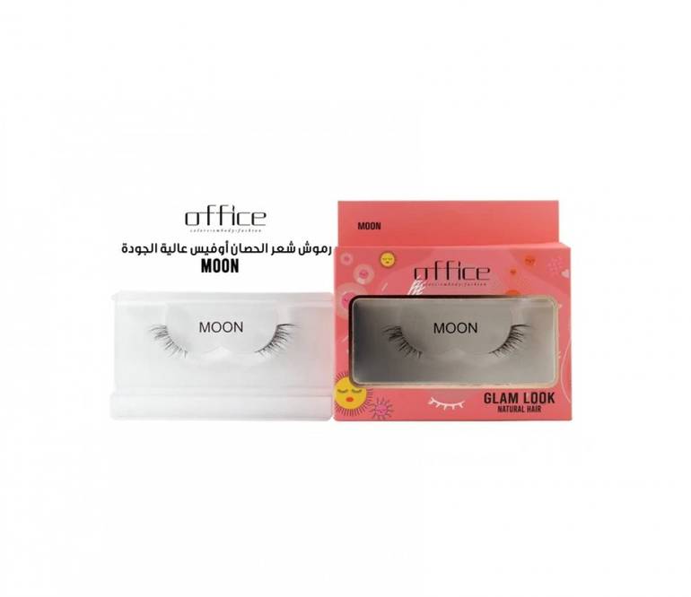 Office natural hair eyelashes moon s06