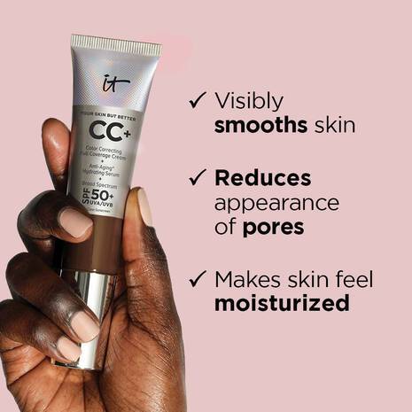 IT, CC Cream, Full Coverage, With SPF50, - Medium
